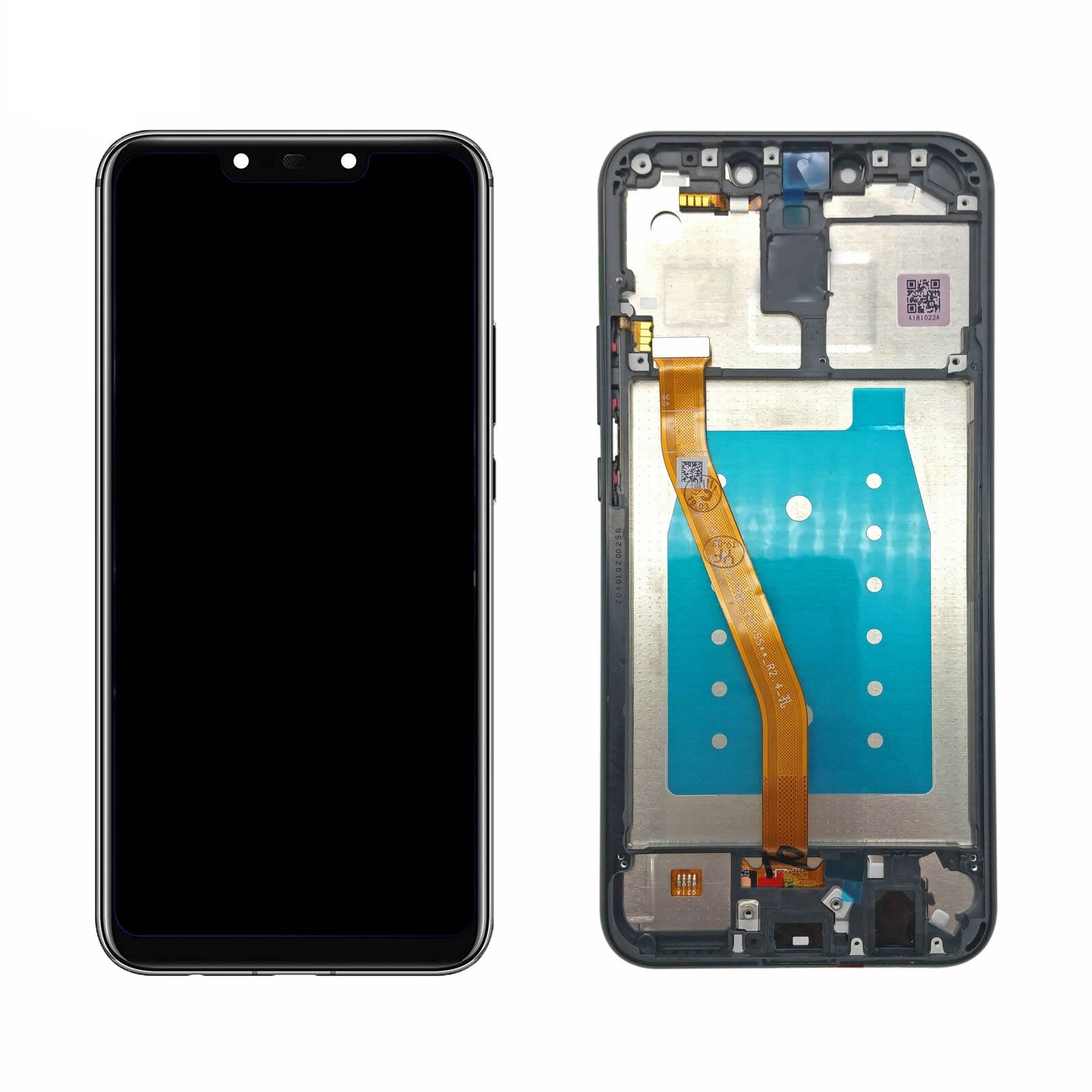 Display + Touch + Frame Huawei Mate 20 Lite Sne-Lx1 Al00 Nero